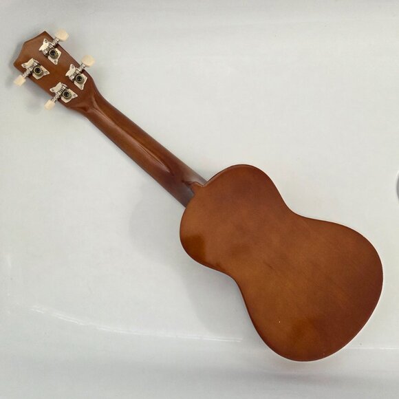HUA WIND Hawaiian Ukulele for Beginners, Four String, Wood, Brown - Picture 3 of 10